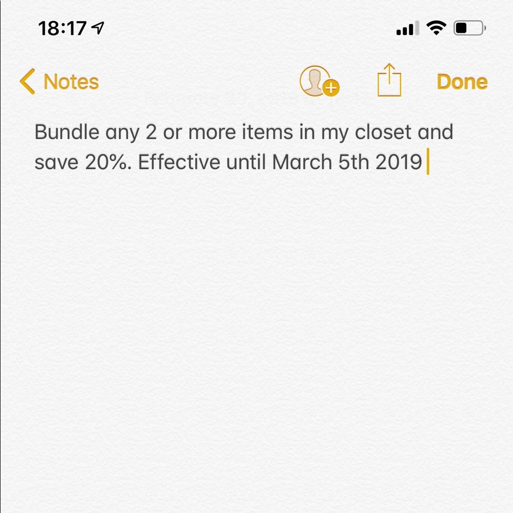 BUNDLE DEAL